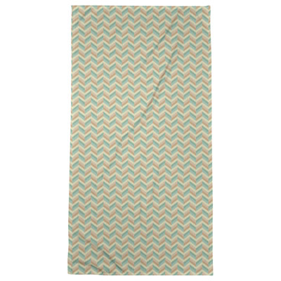 Serviette de plage à chevrons