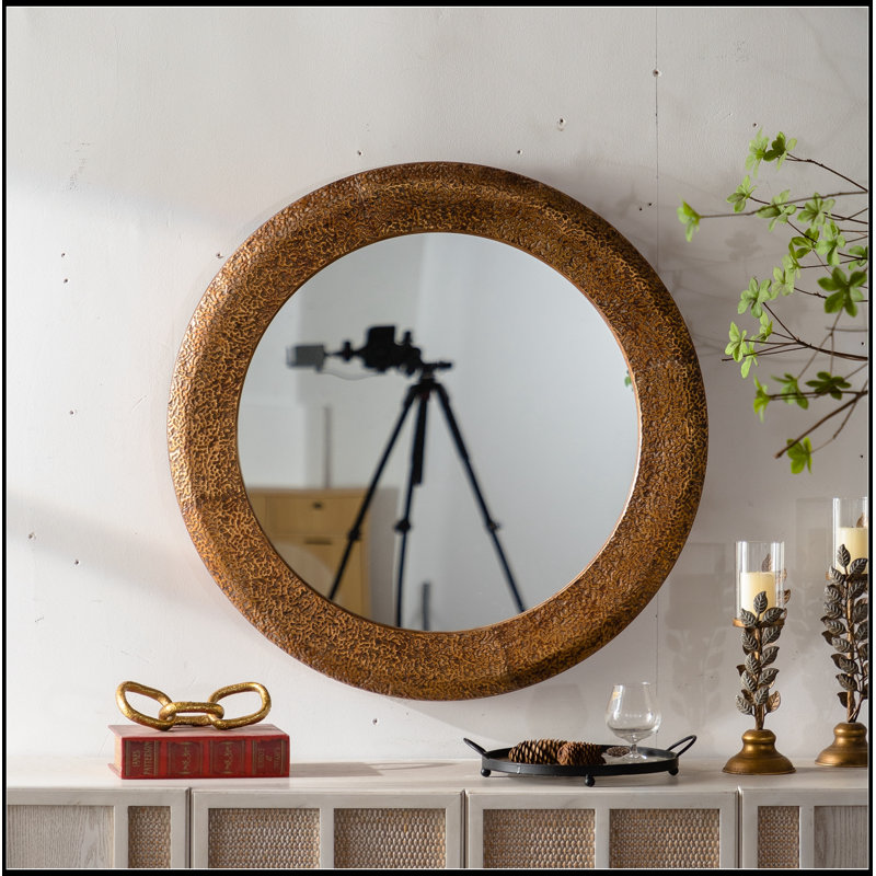 Round Parrett with Iron Frame