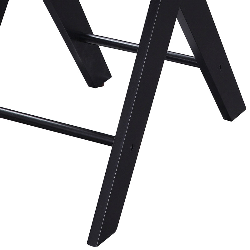 Table d'appoint Port avec tiroir pratique de style bourgogne / noir Ports élégants et commode noir / bourgogne