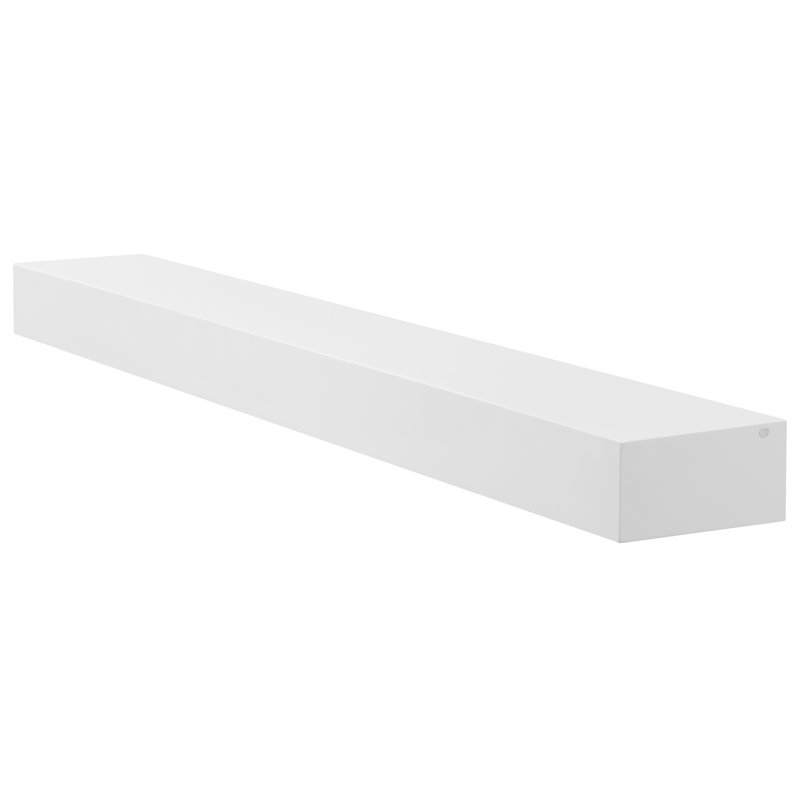 The Tyler 60" Shelf MDF White Paint, 60", White