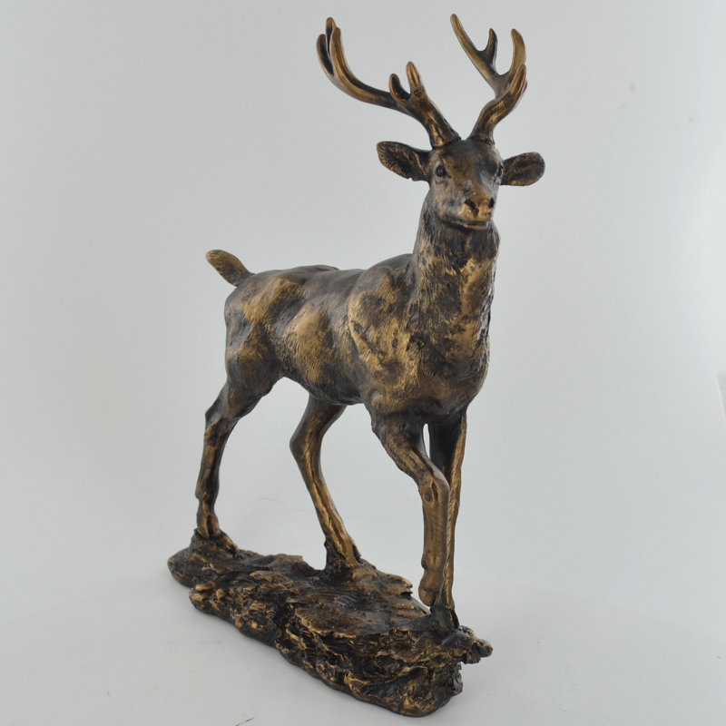 Highland Monarch Bronze Sculpture Merchant Figurine