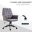 Chaise de bureau à domicile, chaise de bureau d'ordinateur à hauteur ajustable et capitonnée avec roues pivotantes et accoudoirs rembourrés-878341646-878341644-878341643