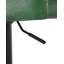 Swivel Upholstered Adjustable Height Counter Stool with Metal Frame-316747818