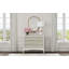 Miroir mural en bois manufacturé Miles
