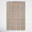 Janie Plaid Handmade Ivory/Brown Area Rug-1452131793