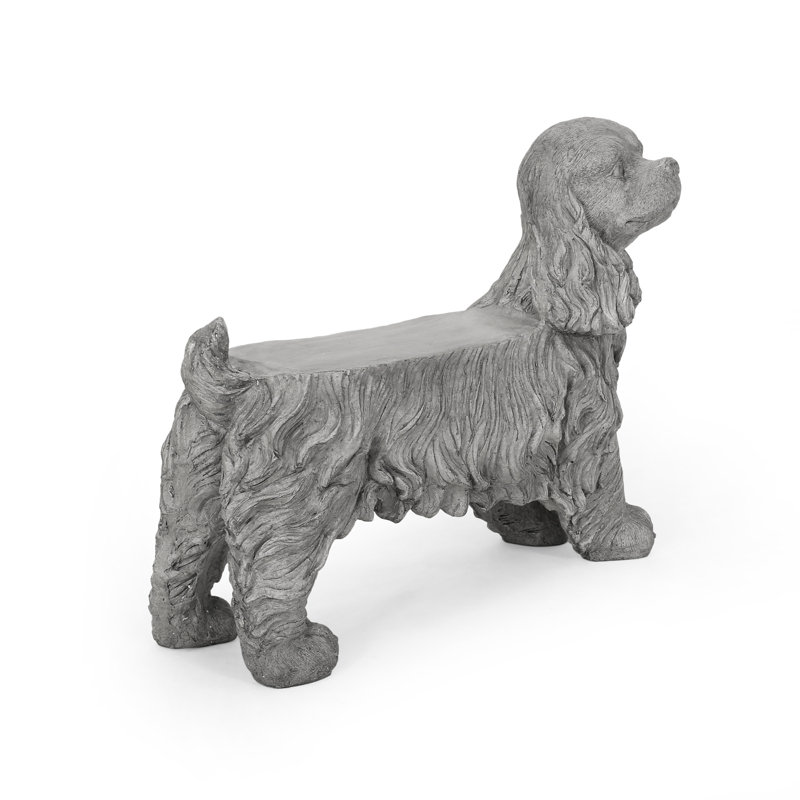 STATUE DE COWER SPANIEL DOG