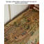 Banc vintage rétro en chêne et velours pour la chambre et le salon