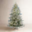 Kiana Lighted Artificial Pine Christmas Tree-675410363