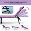 Chaises longues pliantes pour piscine