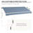 Manual Retraction Slope Patio Awning-112930385-112930386
