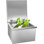 Drop in Ice Chest, Stainless Steel Commercial Ice Bin with Hinged Cover, Outdoor Kitchen Ice Bar for Drinks