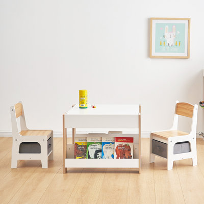 Anantram Square 2 - Student Preschool Play Or Activity Table and Chair Set by Isabelle & Max