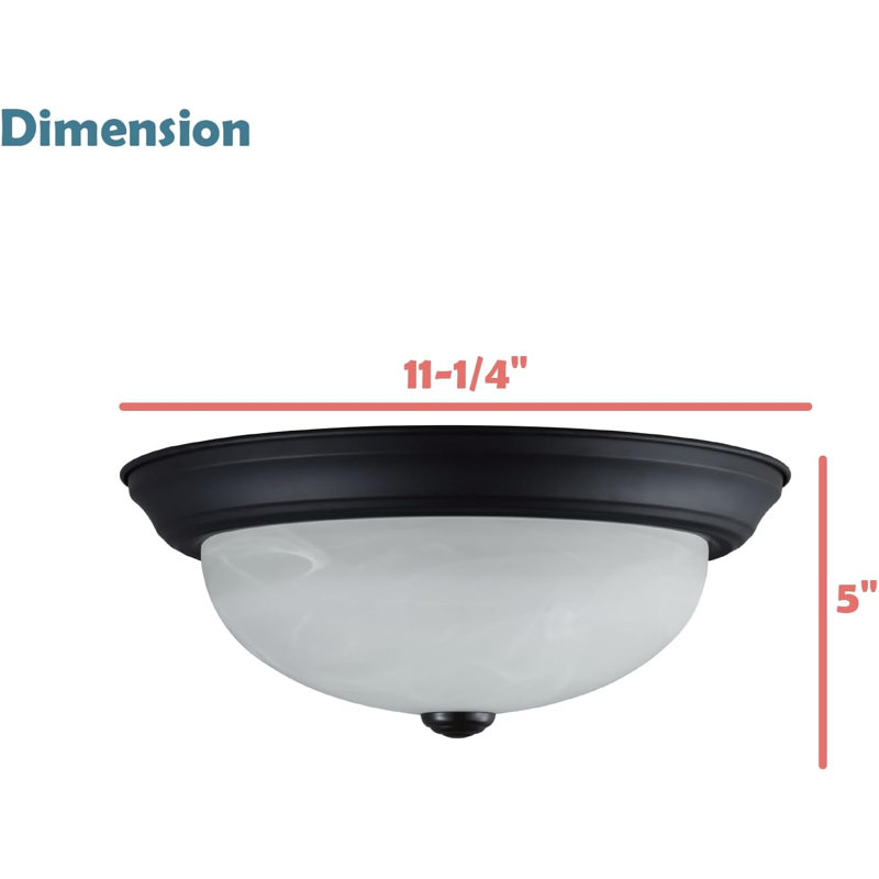 Shristi Glass Flush Mount
