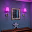 Omniance Monaco Rechargeable Wireless Wall Lights with Remote - 2 Pack-773960917