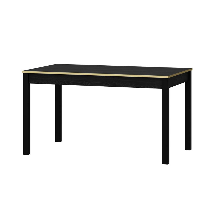 Ferro Beech Dining Table, Black
