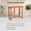 Rectangular 2 - Piece 2 - Person 90Cm W Outdoor Dining Set