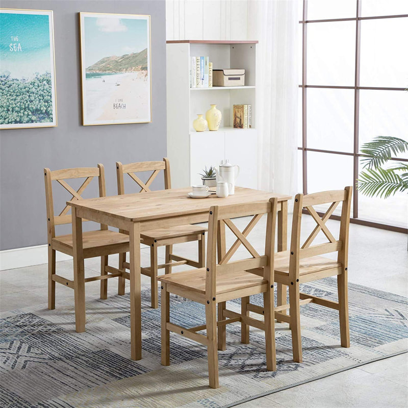 Danny 4 - Person Dining Set, Natural