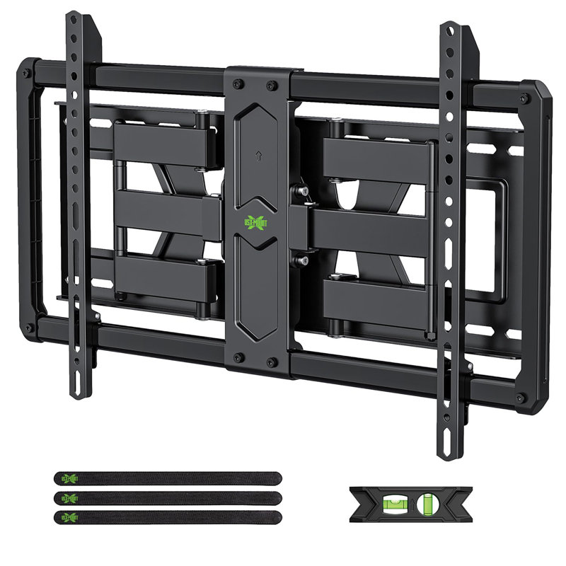 Support pour téléviseur mural ultra-mince USX Mount | 37 à 90 po, 120 lb, VESA 600 x 400 mm, goujons de 16 po / 18 po / 24 po