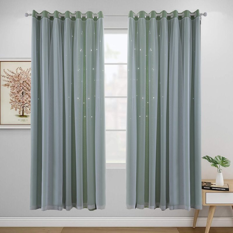 Blackout Curtain, Green