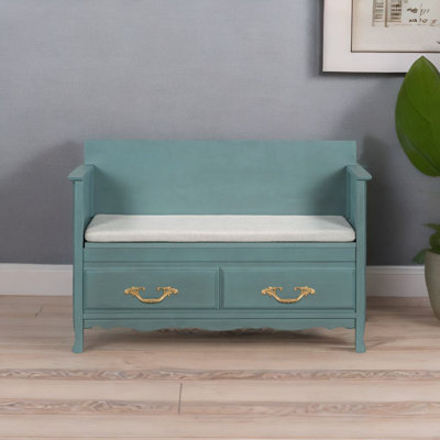 Shoe Bench With Removable Cushion