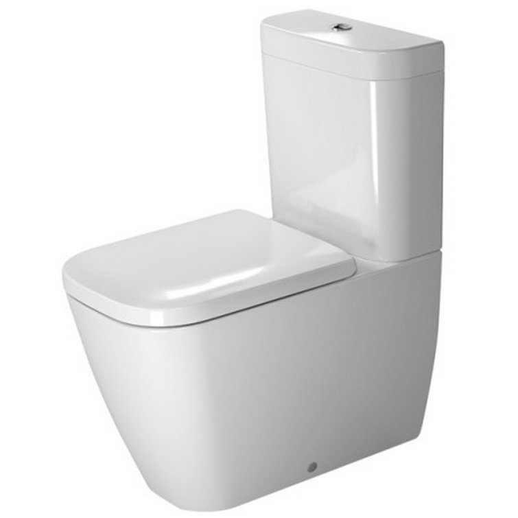 Happy D.2. 1.6 GPF Elongated Toilet Bowl (Seat Not Included)