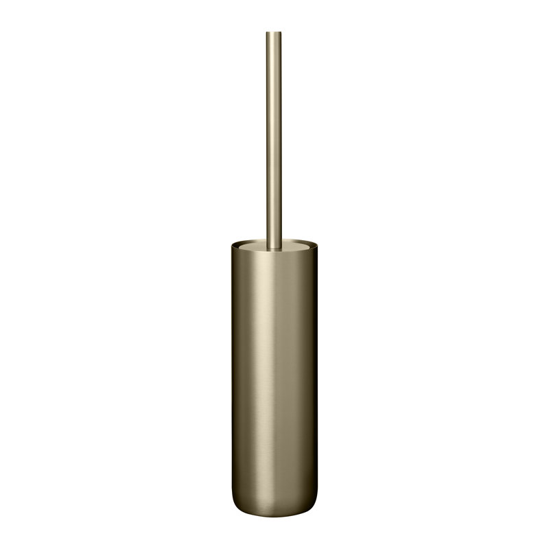 MODO 19.29" Toilet Brush and Holder, Brass