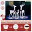 Ensemble de présentoirs de cerfs 3 pièces Gutierrez-279516297
