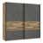 Dark Grey/Oak