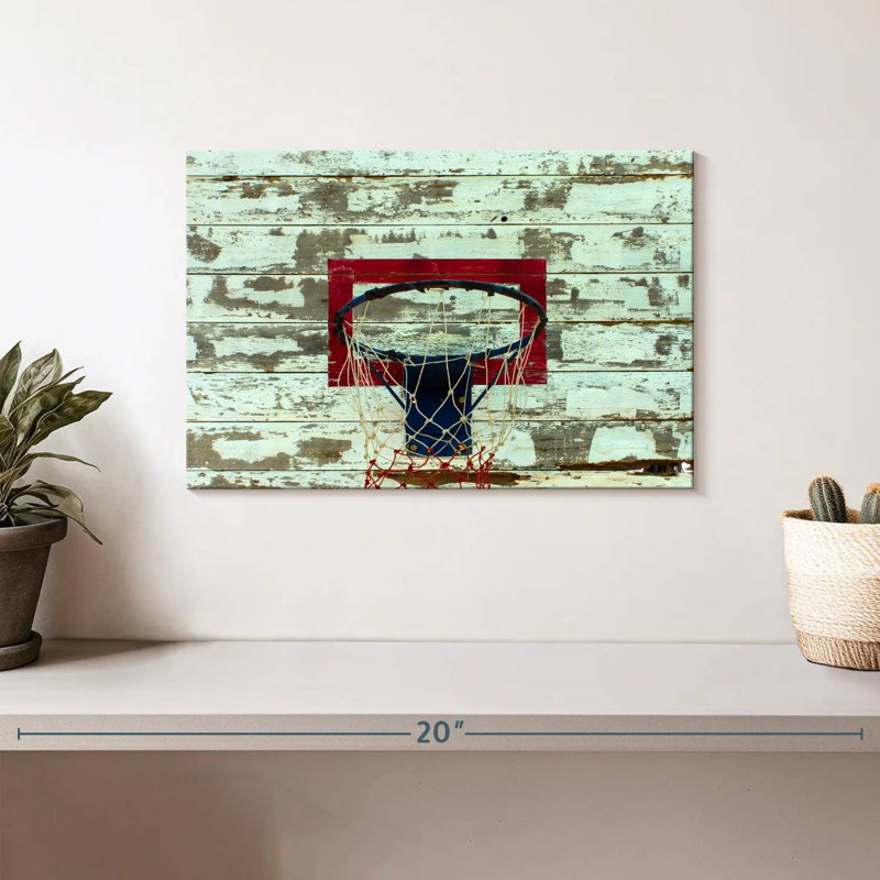 Panier de basketball Sirci, H 8 po x l 12 po