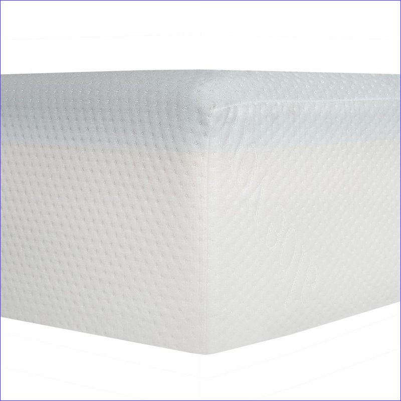 Mattresses, Full Size 6 in. Firm Gel Memory Foam Mattress | White | Polyester