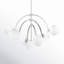 Lustre 7 lumières en nickel poli Marias-1239536858