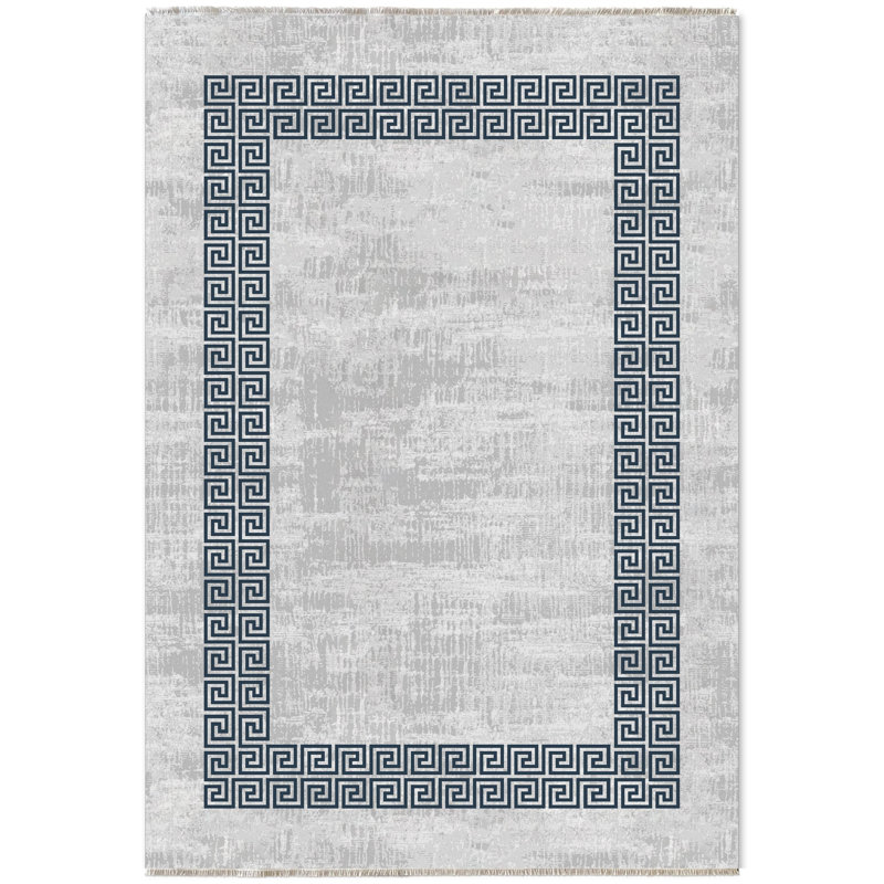 Tapis Lella avec envers antidérapant, Rectangle 5 pi 3 po x 8 pi 3 po