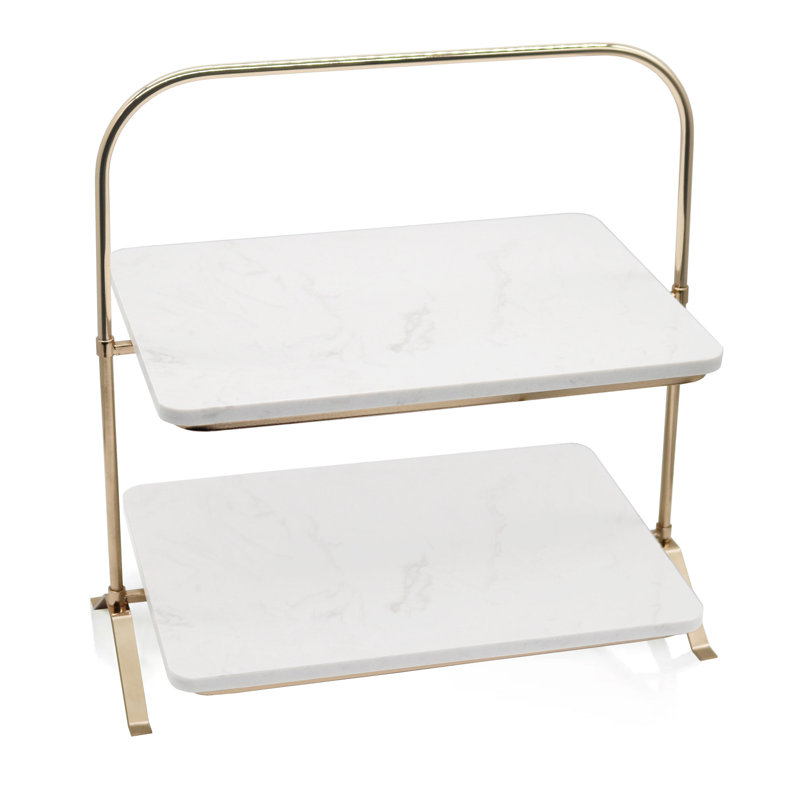 Support à deux niveaux Sunset Marble