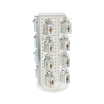 Plastique H 20,625 po x l 8 po avec 16 crochets inclus