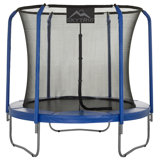 Skytric 8' Large Trampoline with Top Ring Enclosure Set | Garden Outdoor Trampoline with Safety Net