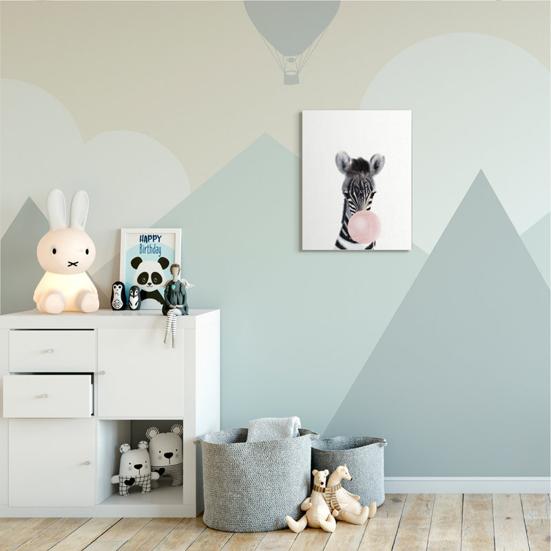 Décoration murale animal Harvill, H 20 po x l 16 po x P 1,5 po, Toile tendue