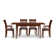Sarah 4 - Person Solid Wood Top Four Leg Dining Set