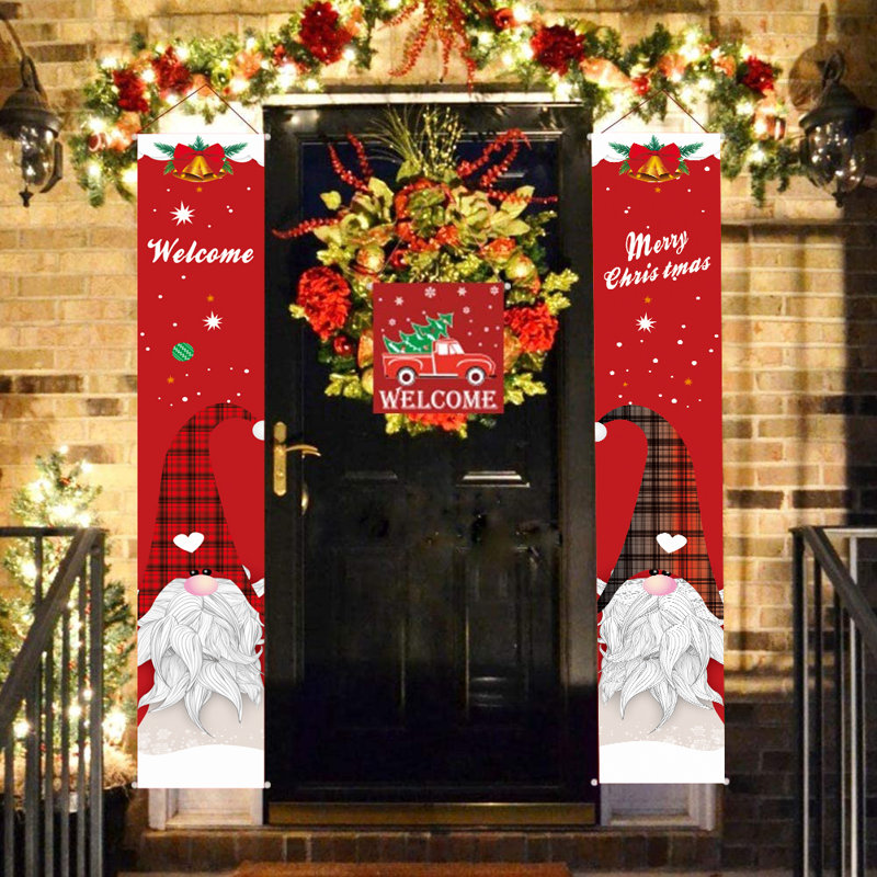 Ensemble de 2 banderoles de Noël