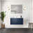 Bath Vanity With Faucet Set And LED Mirror
