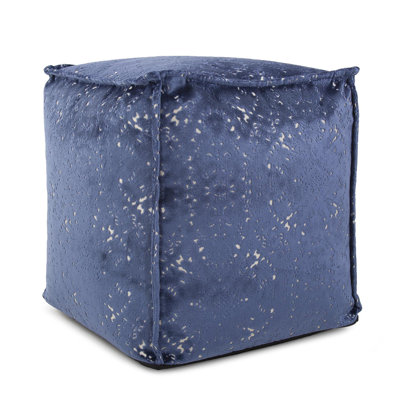 Pouf carré de 20 po de largeur