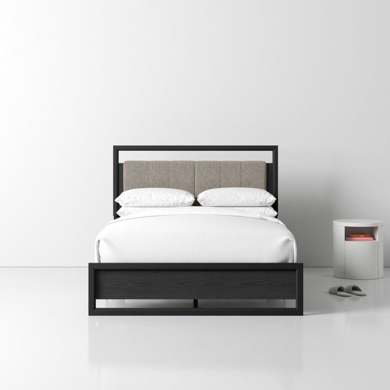 Upholstered Platform Bed, Queen