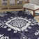 Ikat Cotton Hand Woven Area Rug