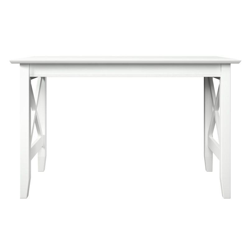 Lexi Solid Wood Work Table, White