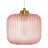 Jacobson 1-Light Ribbed Glass Pendant-290031954