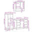 Allina Bathroom Furniture Suite-753890317