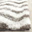 Tapis gris / blanc touffeté à la main Hempstead-20207775