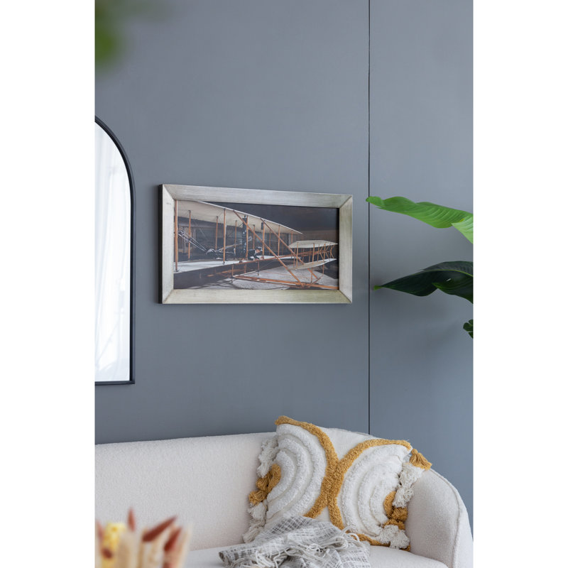 «Hoarce Traditional Flight», art mural de 15,7 po x 1,2 po x 29,9 po, image rectangulaire multicolore d'homme à l'ancienne, élément décoratif de style de cuisine sur le salon