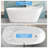 Biocura 67" Modern Acrylic Freestanding Bathtub With Brushed Nickel Drain-107397368