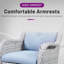 Ensemble de conversation pour 4 personnes avec coussins Schutt-88400706