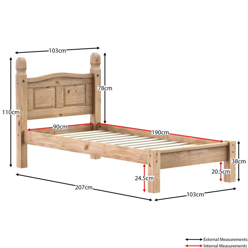 Dodson Bed, Single (3')